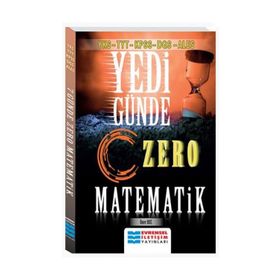 YKS TYT KPSS DGS ALES Yedi Günde Zero Matematik Evrensel İletişim Yayınları