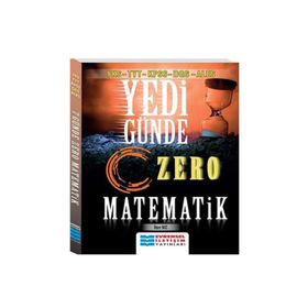 YKS TYT KPSS DGS ALES Yedi Günde Zero Matematik Evrensel İletişim Yayınları