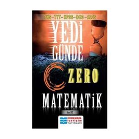 YKS TYT KPSS DGS ALES Yedi Günde Zero Matematik Evrensel İletişim Yayınları