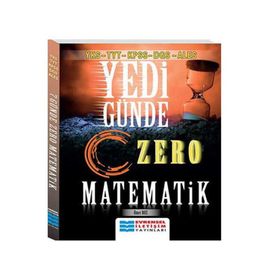 YKS TYT KPSS DGS ALES Yedi Günde Zero Matematik Evrensel İletişim Yayınları
