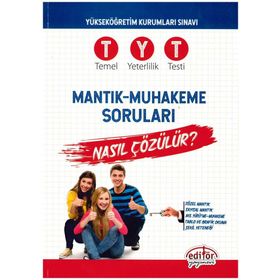 YKS TYT Mantık Muhakeme Soruları Nasıl Çözülür Editör Yayınları