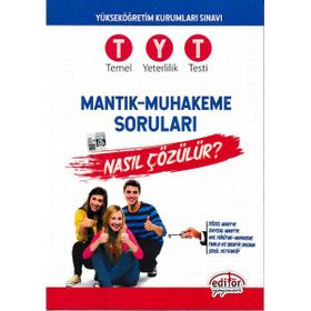 YKS TYT Mantık Muhakeme Soruları Nasıl Çözülür Editör Yayınları