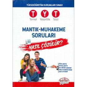 YKS TYT Mantık Muhakeme Soruları Nasıl Çözülür Editör Yayınları