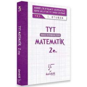 YKS TYT Matematik 1 Oturum 2 Kitap - Karekök Yayınları