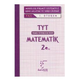 YKS TYT Matematik 1 Oturum 2 Kitap - Karekök Yayınları