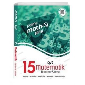 YKS TYT Matematik 15 Deneme Video Çözümlü Mathe Serisi-Palme Yayınevi