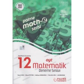 YKS TYT Matematik 15 Deneme Video Çözümlü Mathe Serisi-Palme Yayınevi