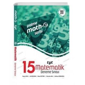 YKS TYT Matematik 15 Deneme Video Çözümlü Mathe Serisi-Palme Yayınevi