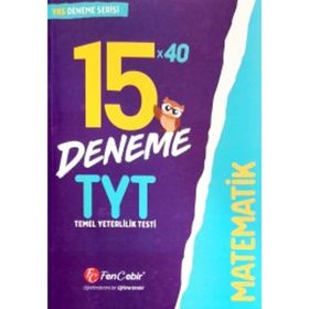 YKS TYT Matematik 15x40 Deneme Kollektif Fencebir Yayınları