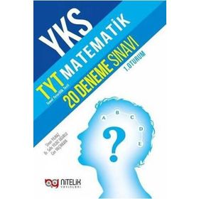YKS-TYT Matematik 20 Deneme 1. Oturum Nitelik Yayınları