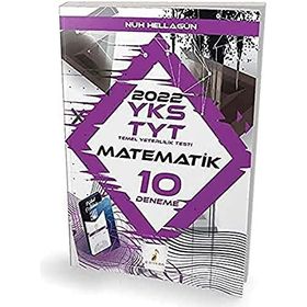 YKS TYT Matematik Dijital Çözümlü 10 Deneme Sınavı Nuh Hellagün Pelikan Tıp Teknik Yayıncılık