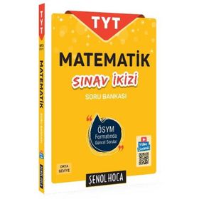 YKS TYT Matematik Sınav İkizi Soru Bankası-Şenol Hoca Yayınları