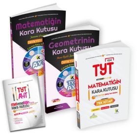 YKS TYT Matematik Tek Kitap AYT Matematik ve Geometrinin Kara Kutusu Çözümlü Çıkmış Soru Bankası Set - İnformal Yayınları