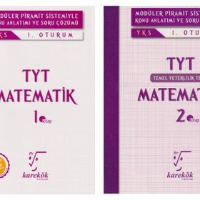 YKS TYT MPS Matematik Konu Anlatımı Soru Bankası Karekök Yayınları