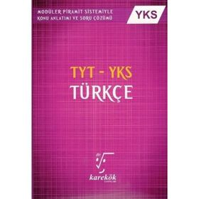 YKS TYT MPS Türkçe Konu Anlatımı ve Soru Çözümü Karekök Yayınları