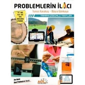 YKS TYT MSÜ KPSS Problemlerin İlacı Tamamı Çözümlü Testler-Acil Yayınları