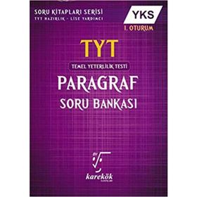 YKS TYT Paragraf Soru Bankası Karekök Yayıncılık