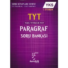YKS TYT Paragraf Soru Bankası Karekök Yayıncılık