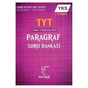 YKS TYT Paragraf Soru Bankası - Karekök Yayınları