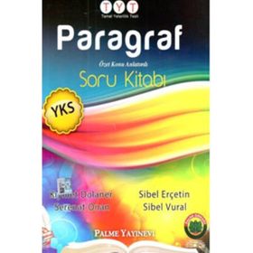 Yks Tyt Paragraf Soru Kitabı Palme Yayınları