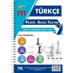 YKS TYT Pratik Akıllı Takvim Türkçe Kollektif Tandem Yayınları