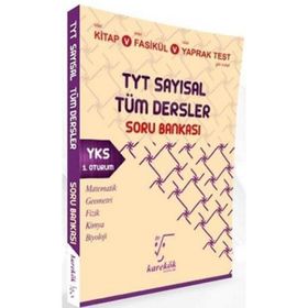 YKS TYT Sayısal Tüm Dersler Soru Bankası Karekök Yayınları
