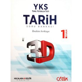 YKS TYT Tarih 3D Soru Bankası Çözüm Yayınları