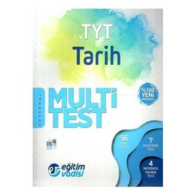 YKS TYT Tarih Multi Test Eğitim Vadisi Yayınları