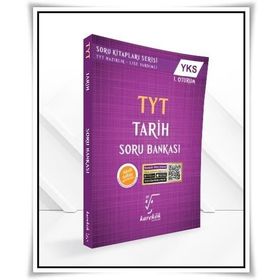 YKS TYT Tarih Soru Bankası Karekök Yayınları
