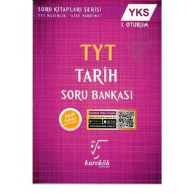 YKS TYT Tarih Soru Bankası Karekök Yayınları