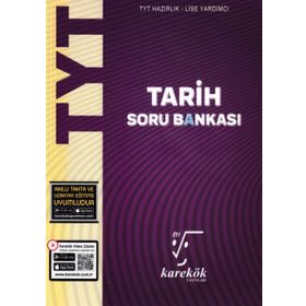 YKS TYT Tarih Soru Bankası Karekök Yayınları