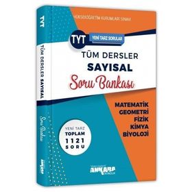 YKS TYT Tüm Dersler Sayısal Soru Bankası Ankara Yayıncılık