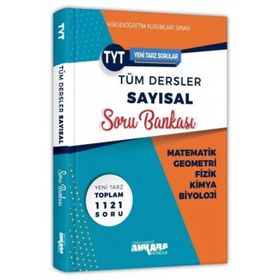 YKS TYT Tüm Dersler Sayısal Soru Bankası Ankara Yayıncılık