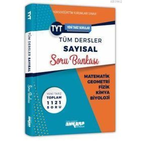 YKS TYT Tüm Dersler Sayısal Soru Bankası Ankara Yayıncılık