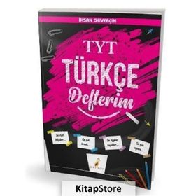 YKS TYT Türkçe Defterim İhsan Güverçin Pelikan Tıp Teknik Yayınları