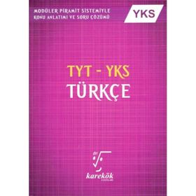 YKS TYT Türkçe Konu Anlatımlı - Karekök Yayınları