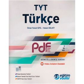 YKS TYT Türkçe Planlı Ders Föyü Pdf Eğitim Vadisi Yayınları