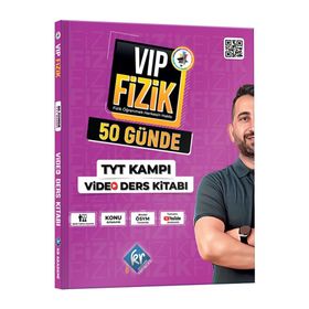 YKS TYT VİP Fizik 50 Günde TYT Kampı Video Ders Kitabı - KR Akademi Yayınları