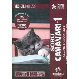 YKSDil İngilizce Soru Canavarı-1 Kelime Yaprak Test-Modadil Yayınları