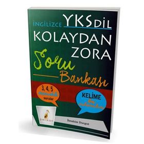 YKSDil Kolaydan Zora İngilizce Soru Bankası Pelikan Yayıncılık