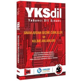 YKSDİL Sınavlardan Seçme Cümleler ve Kelime Anlamları Yargı Yayınları - Fuat Başkan