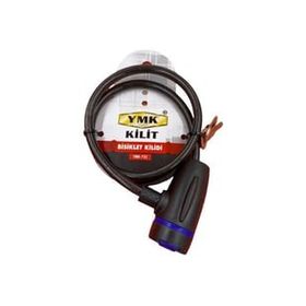 YMK 732 8 mm x 65 cm Bisiklet Kilidi