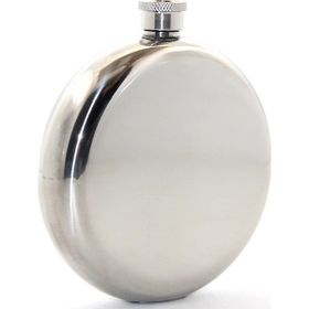 Ynt İthalat ALK2677 Paslanmaz Çelik Yuvarlak 8 Oz Tekli Matara