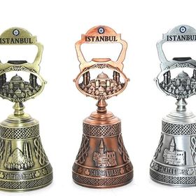 Ynt İthalat ALK3351 İstanbul Temalı Metal Zil