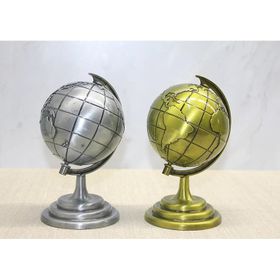 Ynt İthalat ALK3471 Metal Dünya Küre
