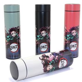 YNT İthalat ALK381 Anime Baskılı Digital 500 ml Göstergeli Termos