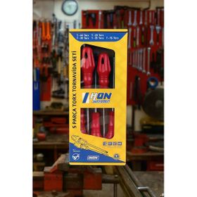Ynt İthalat Hon 5 Parça Torx Tornavida Seti