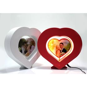 Ynt İthalat KH-ALK1299 Ledli Kalpli Çerçeve