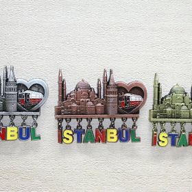 Ynt İthalat KH-ALK4314 Sarkaçlı İstanbul Temalı Magnet