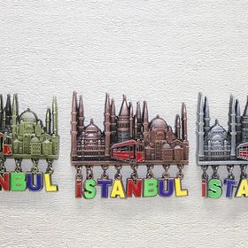 Ynt İthalat KH-ALK4315 Sarkaçlı İstanbul Temalı Magnet